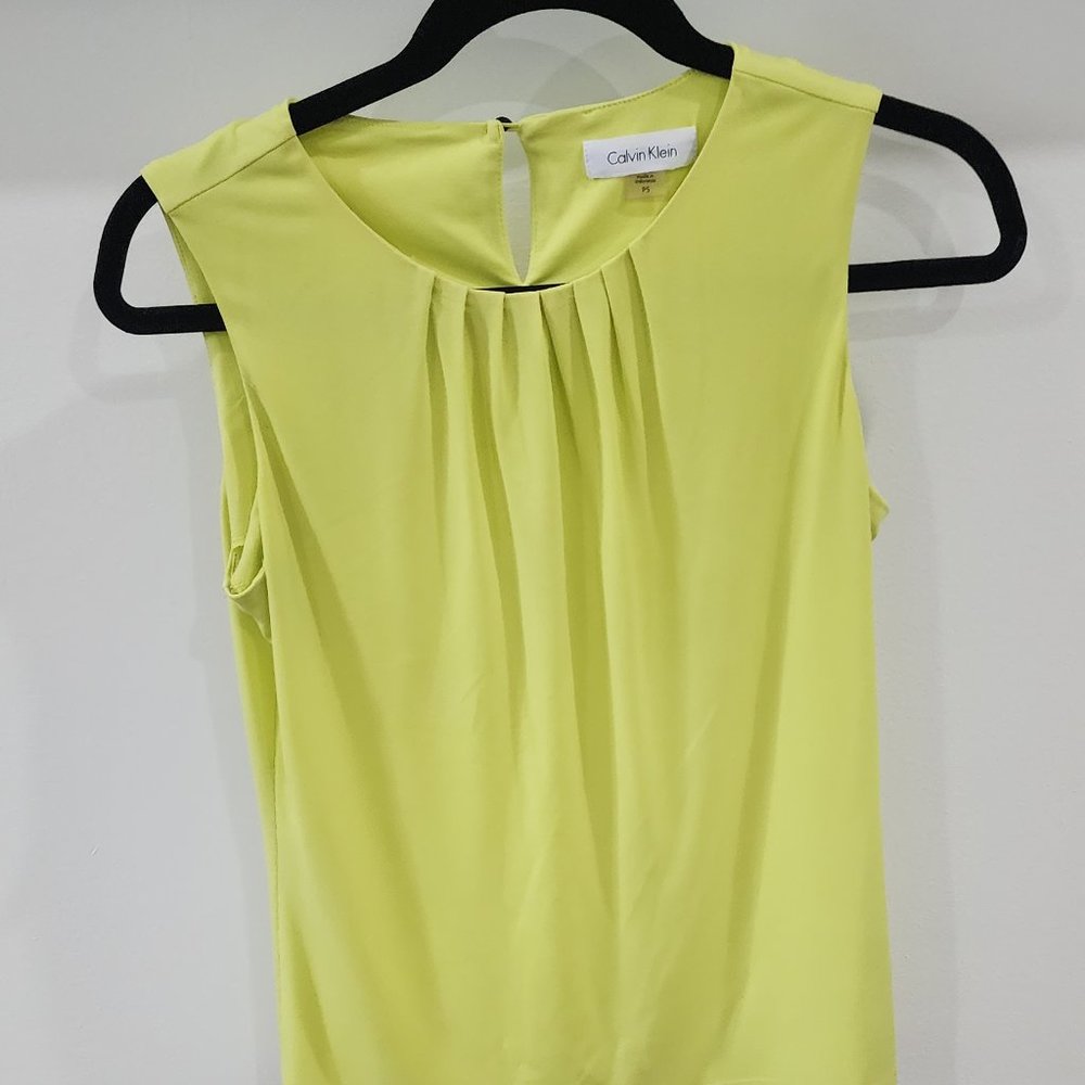 Shirt #CalvinKlein#limegreen